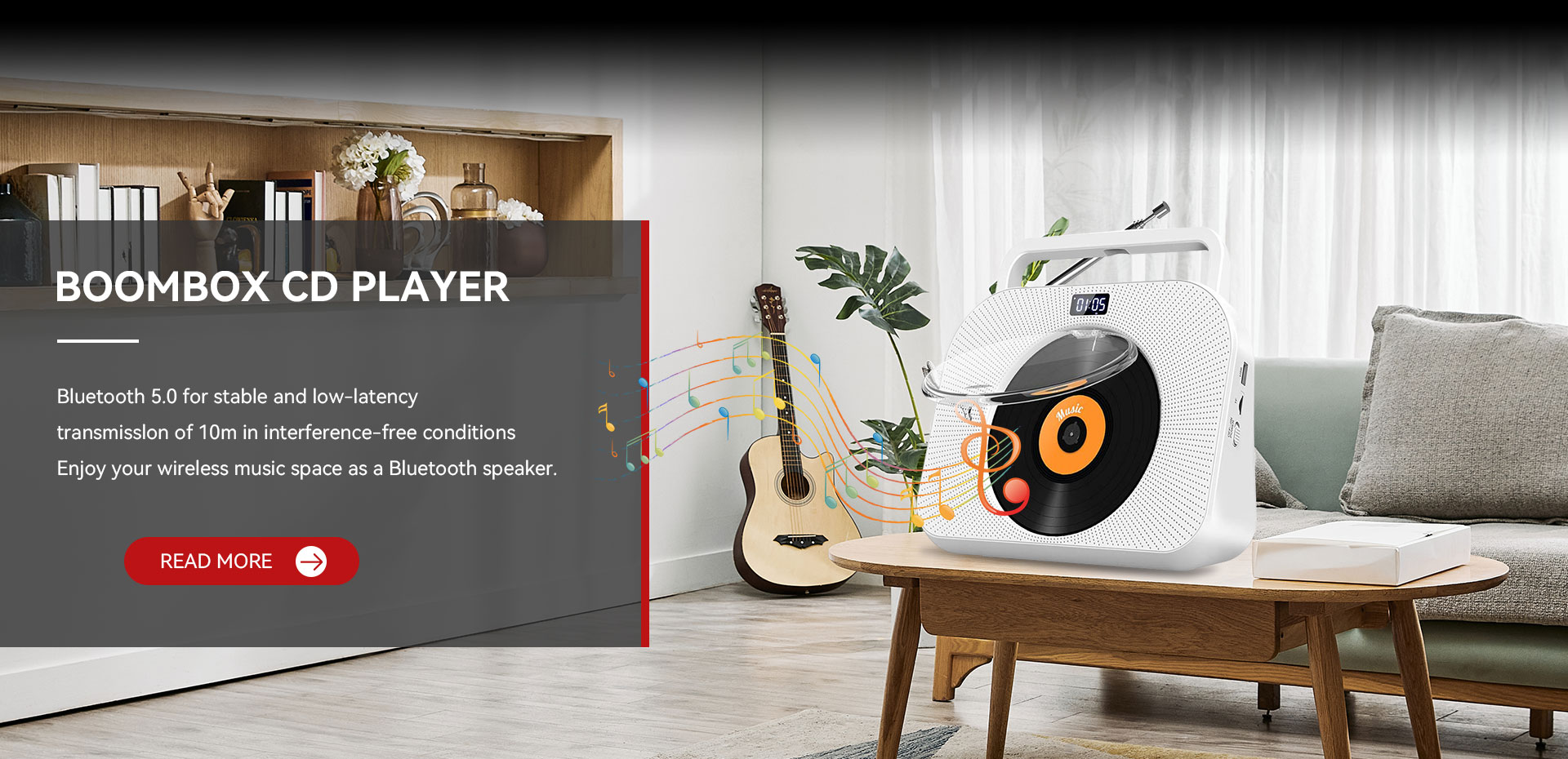 Boombox CD Player -leverantör