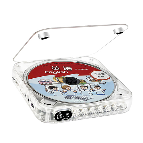 Transparent CD-spelare